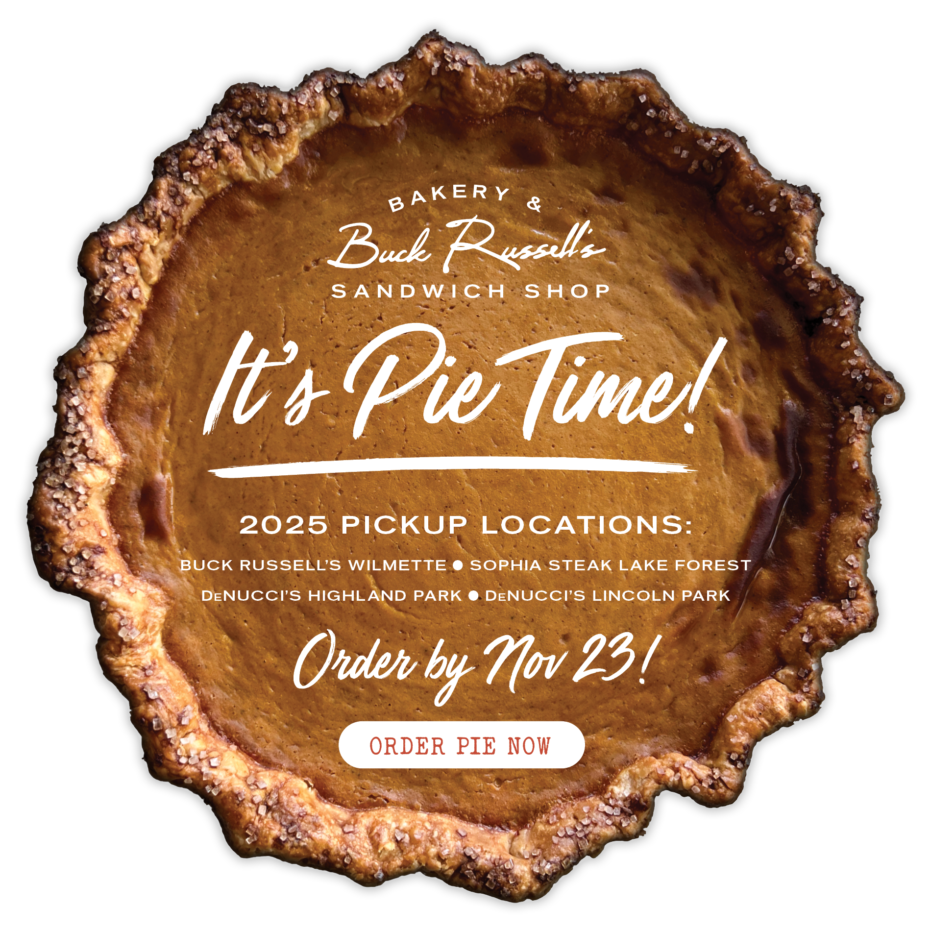 Order Your Thanksgiving Pie