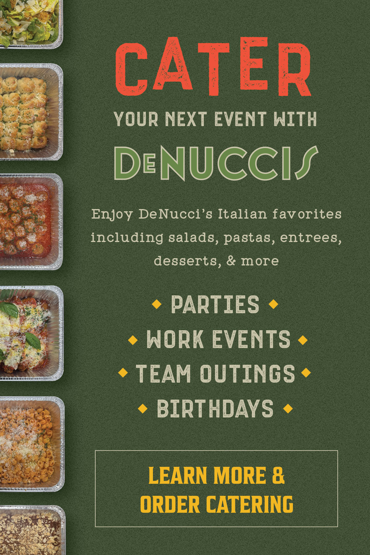 Learn more and order catering